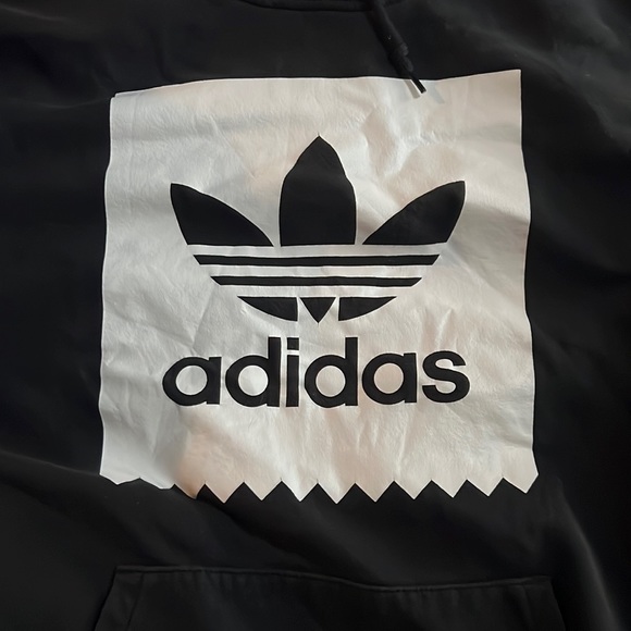 Black adidas hoodie - Picture 1 of 2